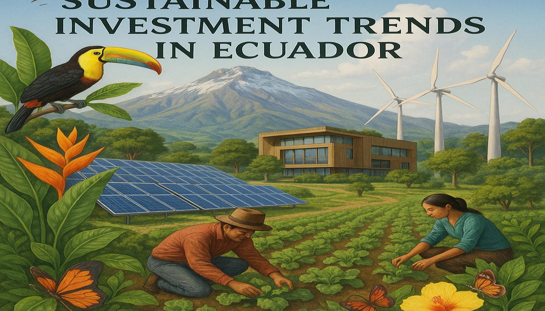 Tendencias de Inversión Sostenible en Ecuador: El Futuro de las Finanzas Verdes
